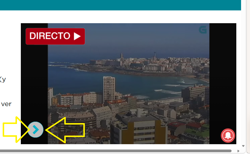 Vista previa cámara A Coruña